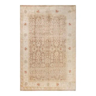 Solo Rugs Mogul One-of-a-kind 5'9" X 8'10" 2010s Wool Area Rug In Brown/beige