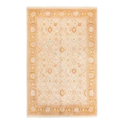 Solo Rugs Mogul One-of-a-kind 6'1" X 9'5" Area Rug In Ivory/orange