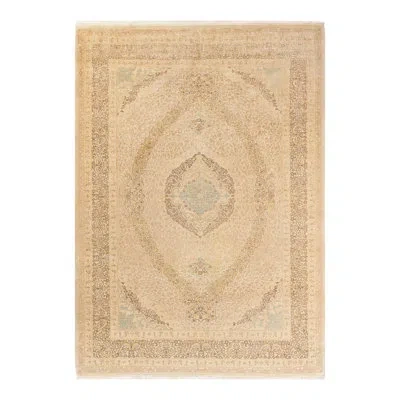 Solo Rugs Mogul One-of-a-kind 6'4" X 8'10" Area Rug In Black/ivory