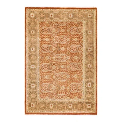 Solo Rugs One-of-a-kind Hand-knotted Traditional Oriental Mogul Brown Area Rug