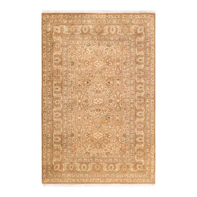 Solo Rugs One-of-a-kind Mogul 5'2" X 7'8" Area Rug In Brown/beige/black