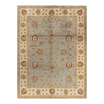 Solo Rugs Oushak One-of-a-kind Hand-knotted Area Rug - Gray, 9' 0" X 12' 0" In Gray,beige,brown