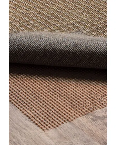 Solo Rugs Outdoor Non-slip Rug Pad In Brown
