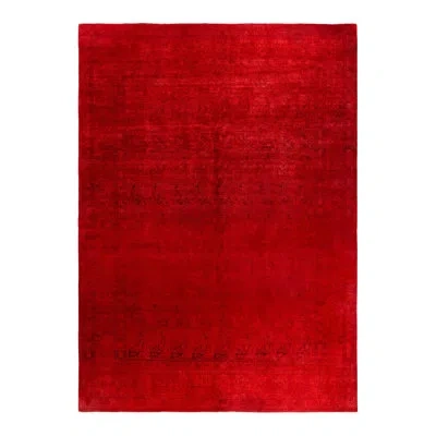 Solo Rugs Overyed One-of-a-kind 10' X 13'6" Area Rug In Orange/red/black In Orange,red,black