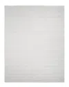 Solo Rugs Peyton Contemporary Geometric Hand-loomed Wool-blend Area Rug In Ivory