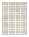 Solo Rugs Rye Contemporary Geometric Hand-loomed Wool-blend Area Rug In Brown