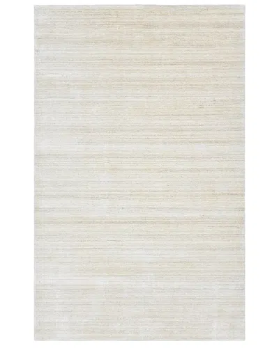 Solo Rugs Savilla Hand-loomed Wool Rug In Ivory