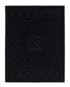 Solo Rugs Simi Bohemian Tribal Hand-loomed Wool-blend Area Rug In Black