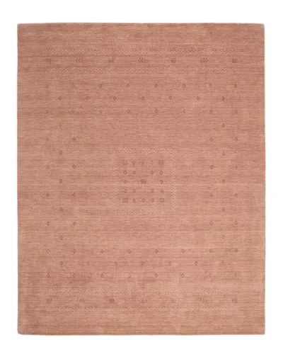 Solo Rugs Simi Bohemian Tribal Hand-loomed Wool-blend Area Rug In Peach