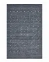 Solo Rugs Simi Transitional Hand Loomed Wool Area Rug In Slate