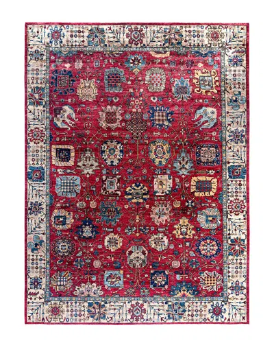 Solo Rugs Traditional Wool Serapi Tribal Area Rug In Red