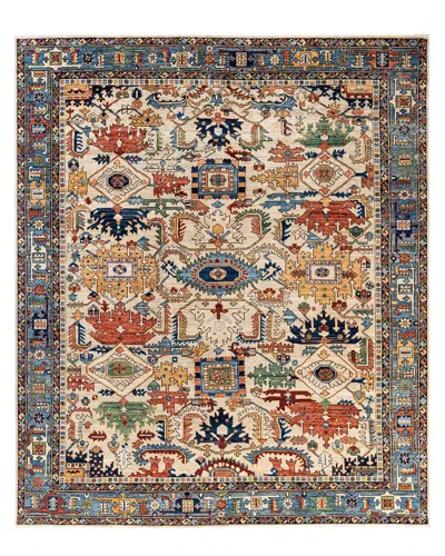 Solo Rugs Traditional Wool Serapi Tribal Ivory Area Rug 8' 1 In Multi