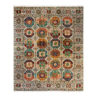Solo Rugs Tribal One-of-a-kind Hand-knotted Area Rug - Brown, 8' 3" X 9' 10" In Brown,orange,beige
