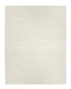 Solo Rugs Wayne Contemporary Solid Hand-woven Jute-blend Area Rug In Beige