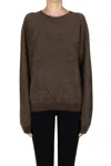Solocascmir Cashmere Pullover In Brown