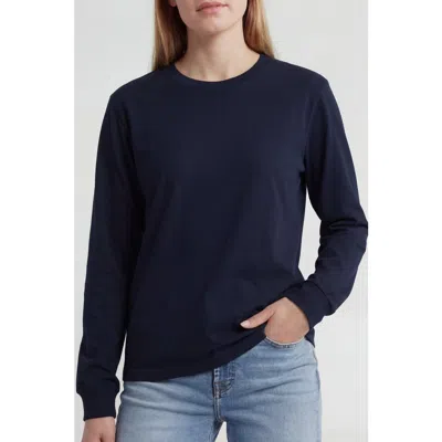 Solomon & Sage S & G Classic Sweatshirt In Blue