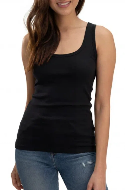 Solomon & Sage S&g Classic Tank Top In Black
