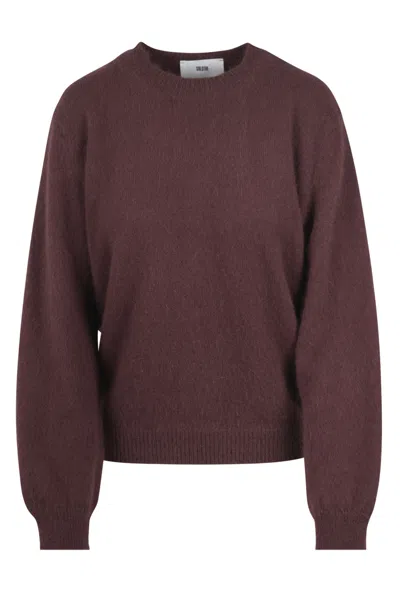 Solotre - Maglia - 460772 - Bordeaux In Brown