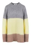 Solotre - Shirt - 460770 - Grey/yellow In Gray