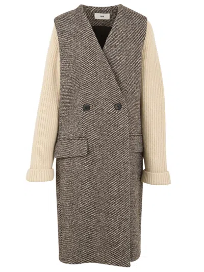 Solotre Coats In Neutral