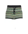 Solotre Allu Barbie' Knit Shorts In Multi