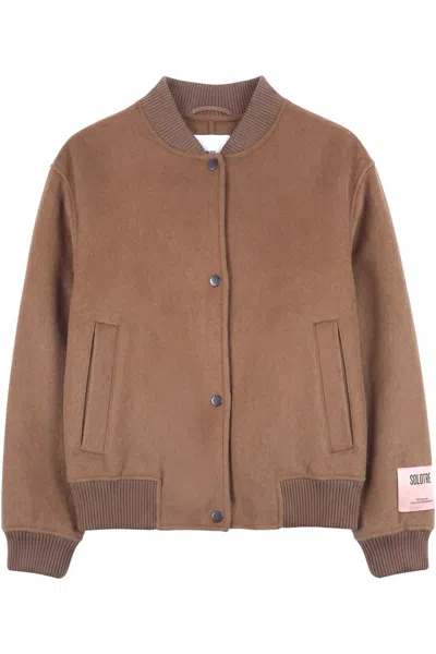 Solotre - Bomber - 480485 - Camel In Brown