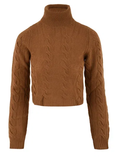 Solotre Sweaters Brown