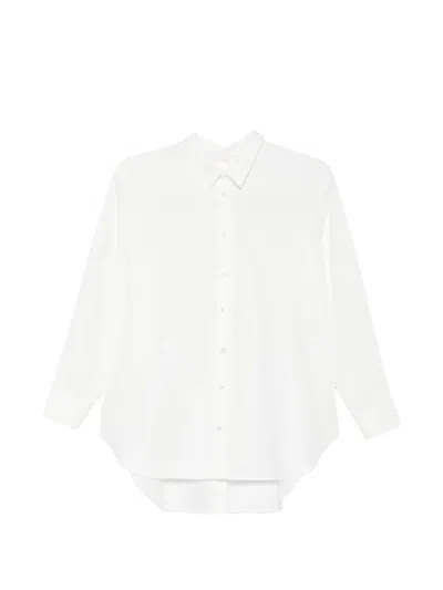 Solotre Buttoned Shirt In White