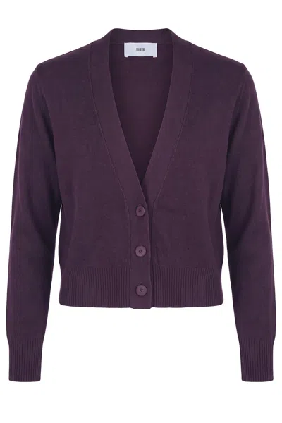 Solotre - Cardigan - 480500 - Bordeaux