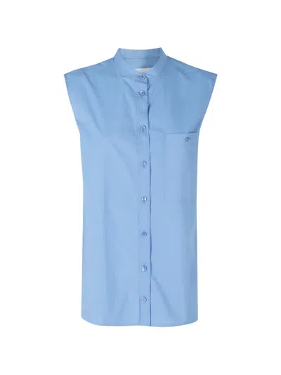 Solotre Coreana Top In Blue