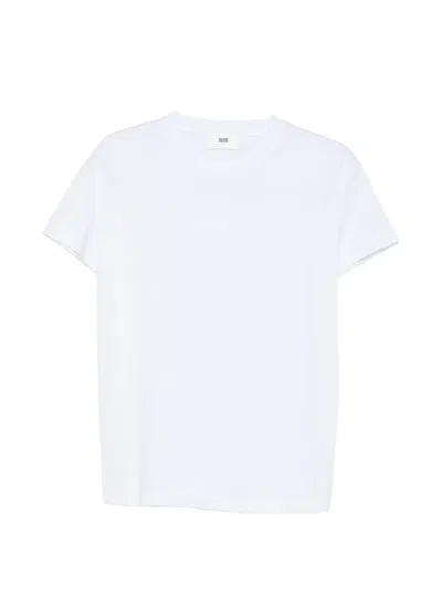Solotre Crew-neck T-shirt In White