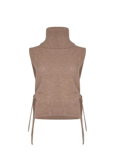 Solotre Gilet  In Brown