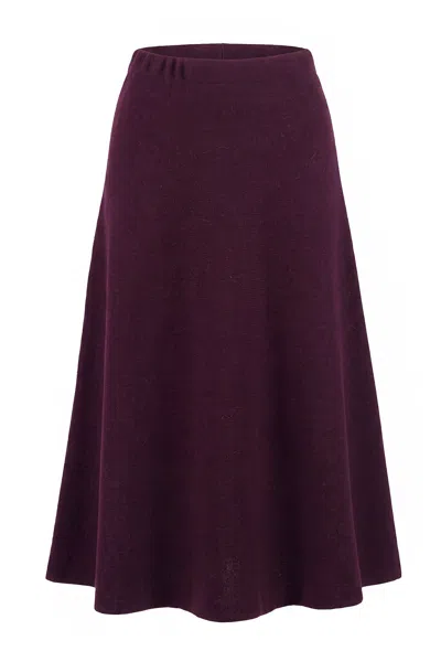 Solotre - Gonna - 480508 - Bordeaux In Purple