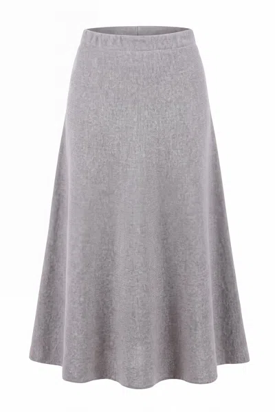 Solotre - Gonna - 480508 - Taupe In Gray