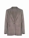 Solotre Jacket In Brown