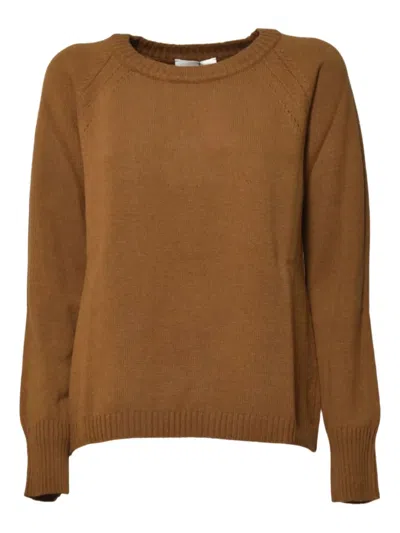 Solotre Raglan-sleeve Sweater In Brown