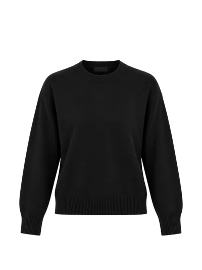 Solotre Ribbed-trim Drop-shoulder Sweater In Multi