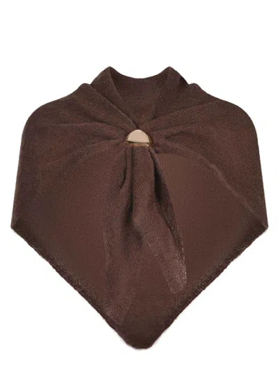 Solotre Shawl In Brown