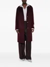 Solotre Single-breasted Notch-lapels Coat In Multi