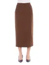 Solotre Skirts In Brown