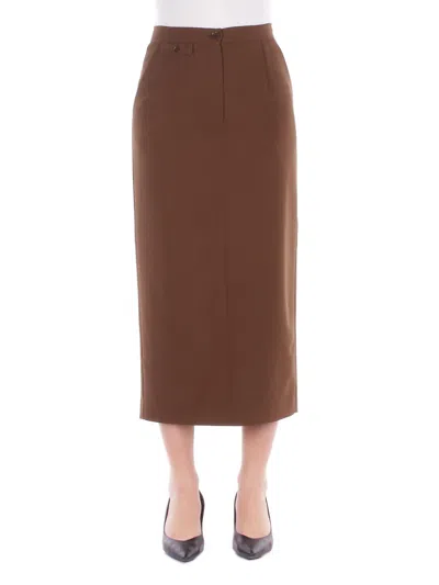 Solotre Skirts In Caffe Marrone