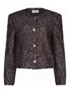 Solotre Jacket Made From A Wool Blend In Red