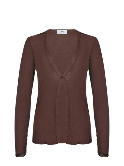 Solotre Sweaters In Burgundy