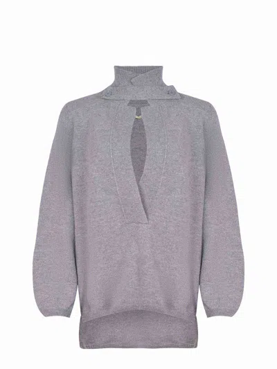 Solotre Sweater In Gray