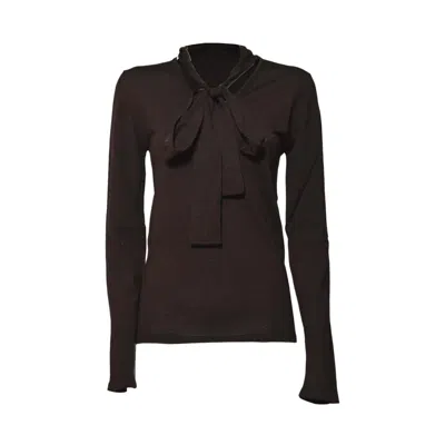 Solotre Sweaters In Brown