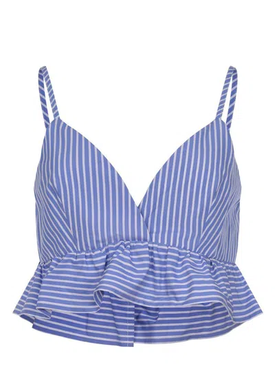 Solotre Top In Blue