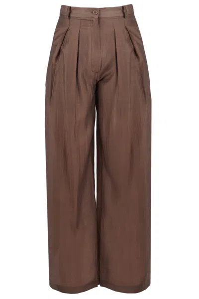 Solotre - Trousers - 470687 - Biscuit In White