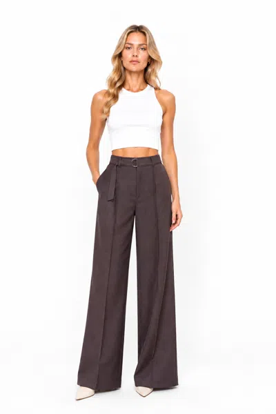 Solotre Trousers In Borgogna Rosso
