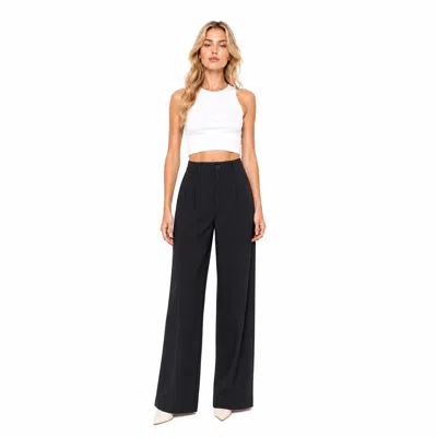 Solotre Trousers In Nero Nero