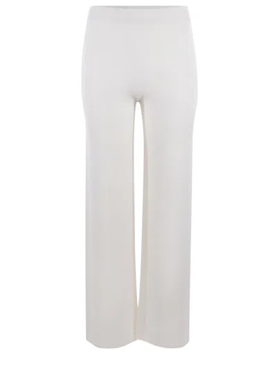 Solotre Trousers In White